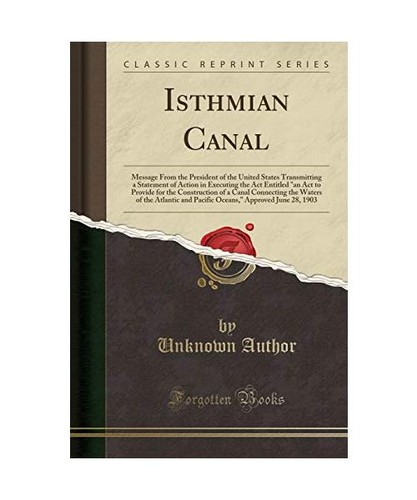 Isthmian canal message from - isthmian, canal: