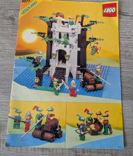 Lego 6077 vintage manuale - lego,
