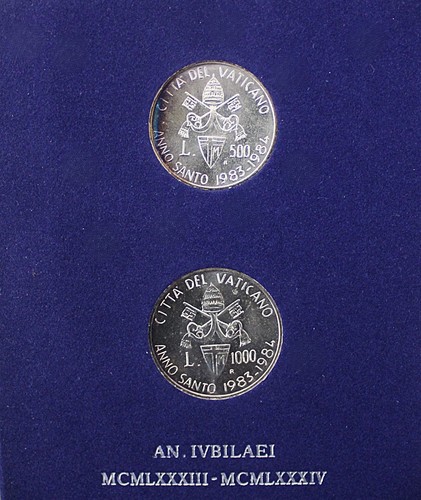 Set monete anno - set, santo