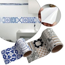 Eleganti adesivi da parete autoadesivi linea vita per ristrutturazione bagno