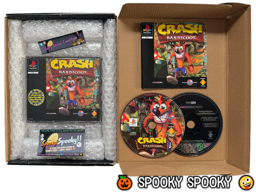 Crash bandicoot ps1 - big, box