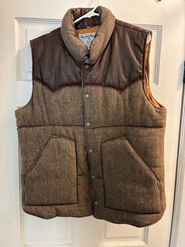 Gilet harris tweed uomo - tweed,
