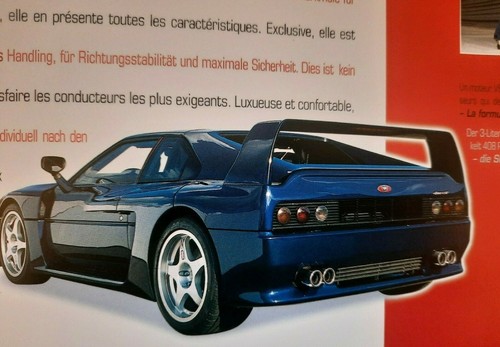 Brochure vendita auto venturi - brochure,