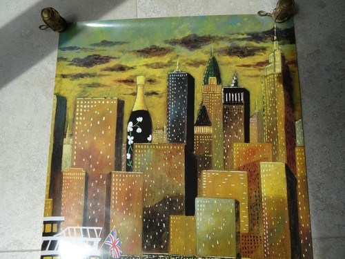 Affiche originale champagne - affiche,