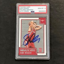 2015-16 NBA Hoops #296 Sam