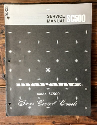 Marantz 500 sc500 - marantz, sc-500