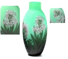 Vasi Galle originali Giacinti. Fine 800. Vaso Emile Gallè.