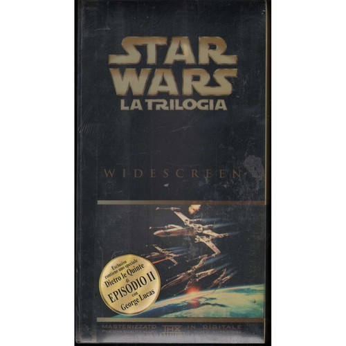 Star wars trilogia vhs - star,