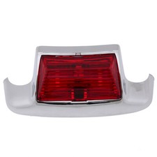 Fanale parafango moto plastica ABS rosso adatto per Harley Davidson FLSTC 1986-2008