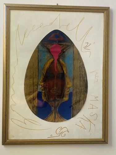 Bruno ceccobelli litografia - ceccobelli,