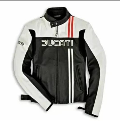 Giacca pelle ducati moto - giacca,