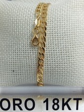 Bracciale in oro giallo 750 18
