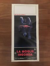 locandina,s30 LA MOGLIE INGORDA VANESSA DEL RIO  SEXY HARD  ADULT PORNO