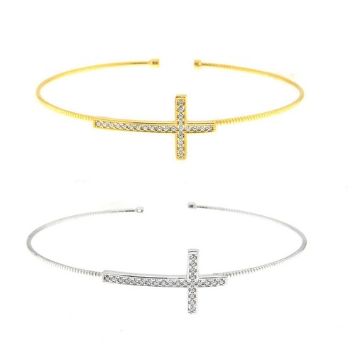Bracciale donna rigido - , argento