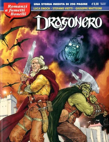 Dragonero romanzi a - dragonero, fumetti