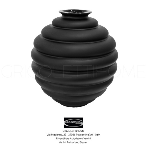 Venini vaso deco - vaso, sabbiato