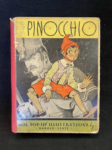 1932 pinocchio book - pinocchio, 1st