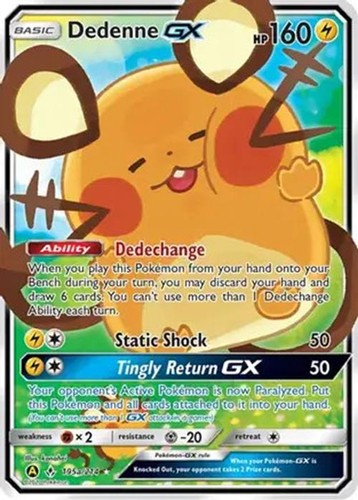 Dedenne 195a 214 - gx, 195a/214