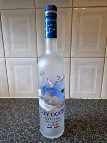 Grey goose vodka empty - goose,
