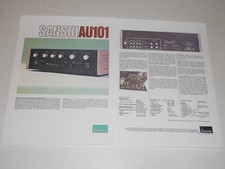 Sansui 101 brochure - au-101,