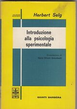 Introduzione alla psicologia sperimentale