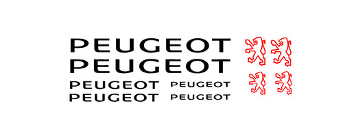 Adesivi bici peugeot 10 - peugeot,