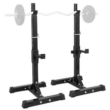 2PCS Squat Rack Regolabile