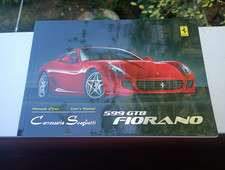 Ferrari 599 GTB FIORANO carrozzeria SCAGLIETTI, 2007 manuale uso e manutenzione