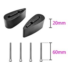 Set Distanziali Manubrio Bici Corsa Pronto Carbonio Progettato per Aerodinamica