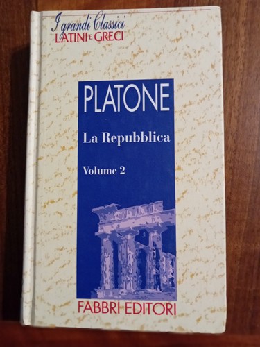 Repubblica platone - v.,
