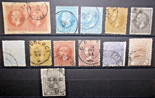 ROMANIA PRE 1900 SELEZIONE DI 13 FRANCOBOLLI DIFFERENTI TIMBRATI USED (C.Y)