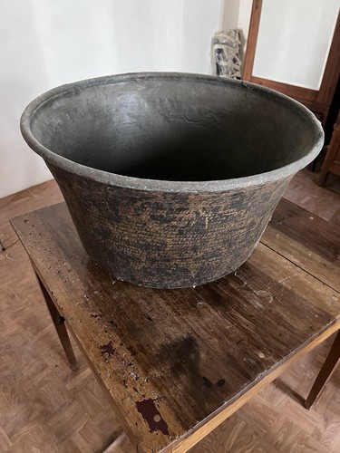Antico calderone pentolone - -,