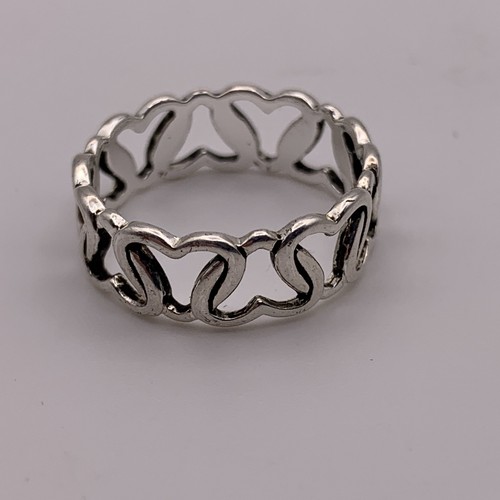 Anello fascia argento - anello, in