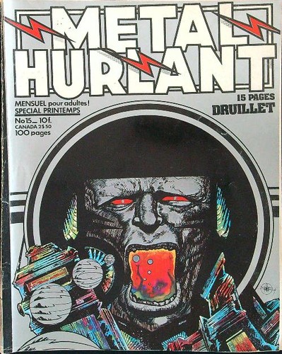 Metal hurlant mars 1977 - metal, 15