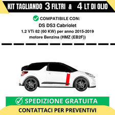 Tagliando per DS DS3 Cabriolet