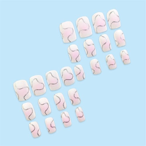 Bellissime unghie nude argento - bellissime,