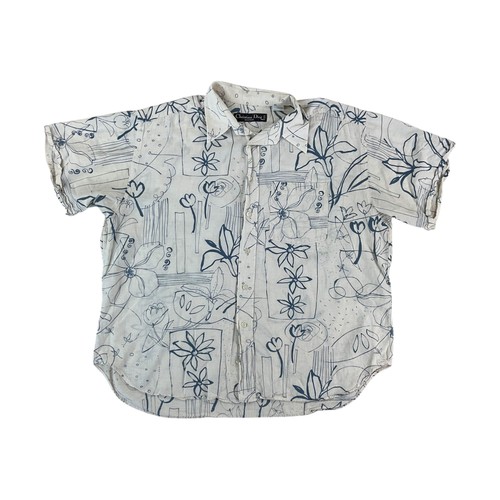Christian dior 90s blumen hemd - dior,