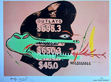 Andy Warhol e Jean-Michel Basquiat Litografia COA originale firmata numerata