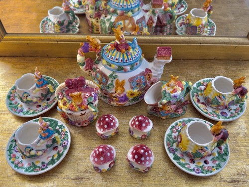 Set tè vintage cracker - set,