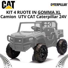 Set 4 Ruote in Gomma XL per