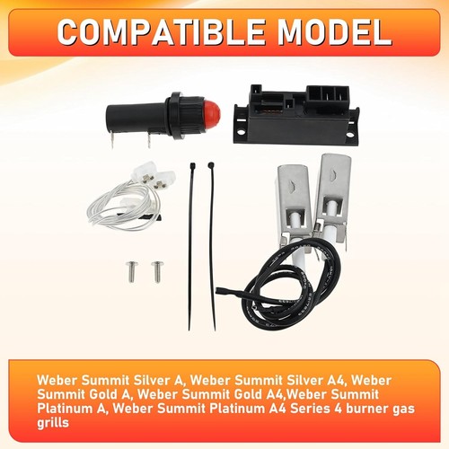 Per griglie weber 42321 - weber, kit