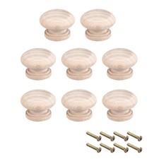 Round wardrobe handles 34mm