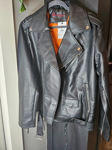 Giacca cappotto ecopelle - , moto