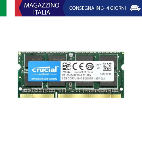 Crucial ram ct102464bf160b - ram, 8gb