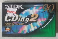 Audio Cassetta TDK CDing2 90 -