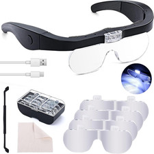Lupa De Cabeza Con LED Luz