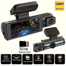 Dash cam auto doppia