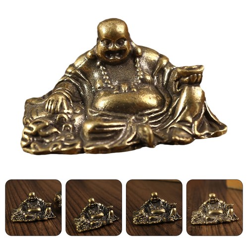Statua buddha ottone in - in,