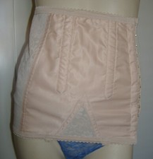 VINTAGE GUAINA BUSTINO BEIGE TLM TAGLIA 3 GIRDLE REGGICALZE SEXY LINGERIE