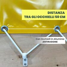 Telo pvc Occhiellato ogni 50 CM - Telo in Pvc Pesante gr 650 per coperture